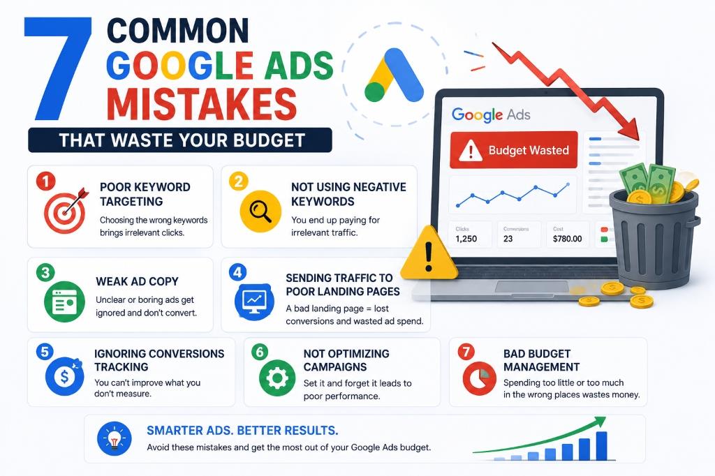 Google Ads Mistakes Article Cover