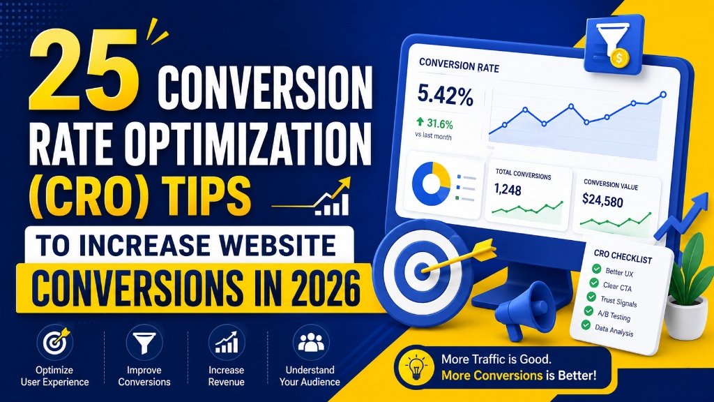 25 Conversion Rate Optimization Tips Cover