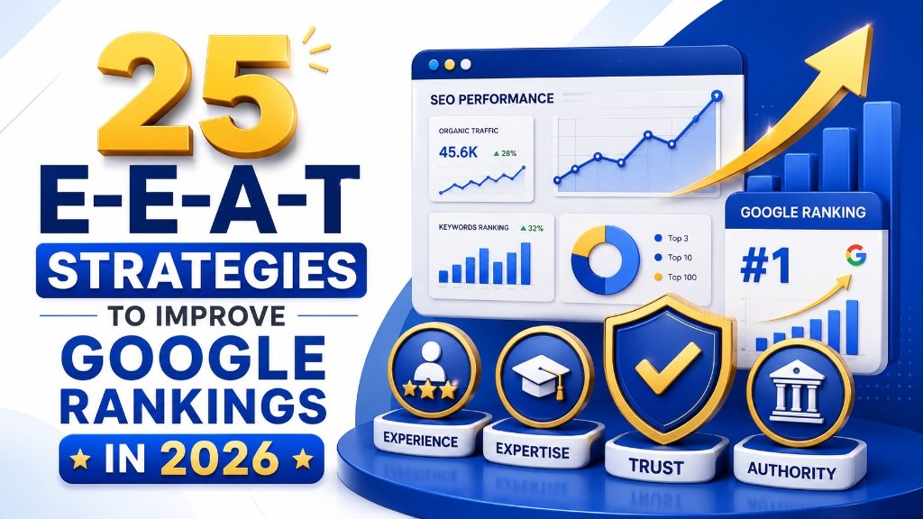 25 E-E-A-T Strategies Cover
