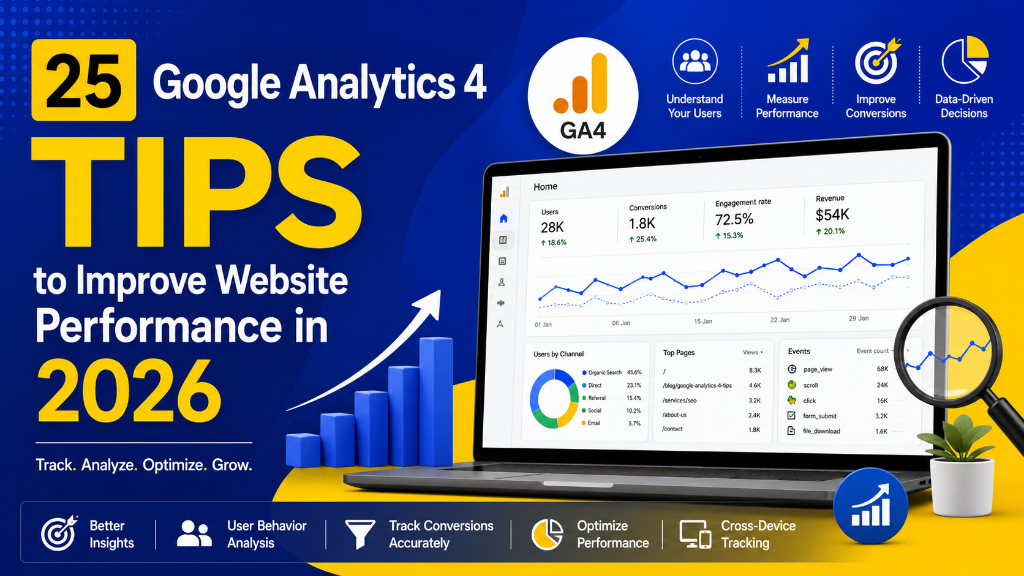 25 Google Analytics 4 Tips Cover