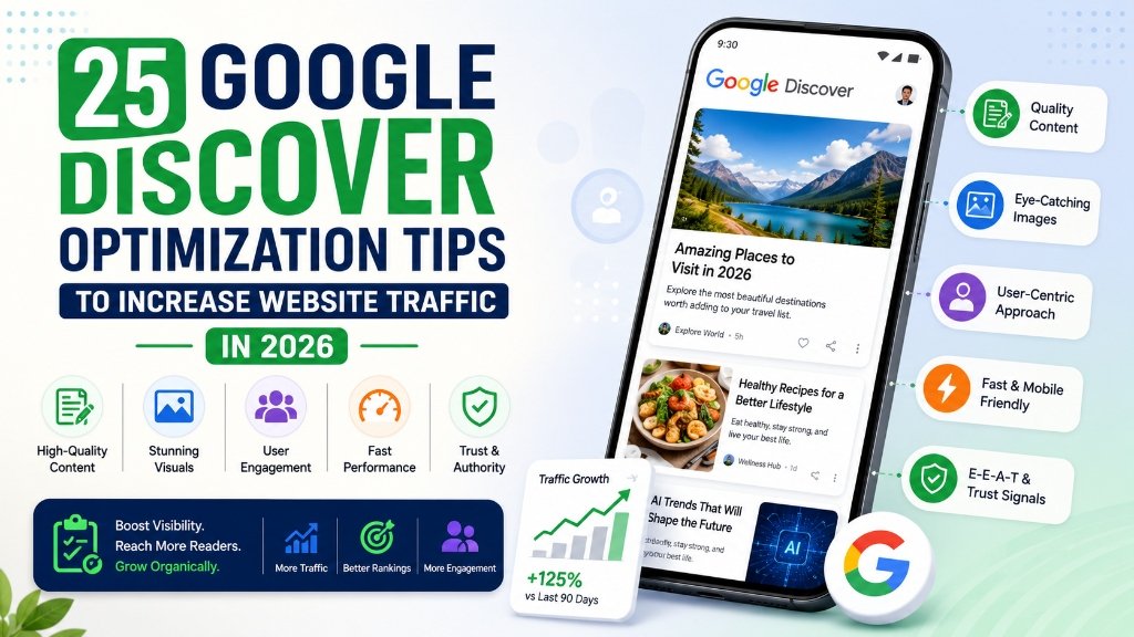 25 Google Discover Optimization Tips Cover