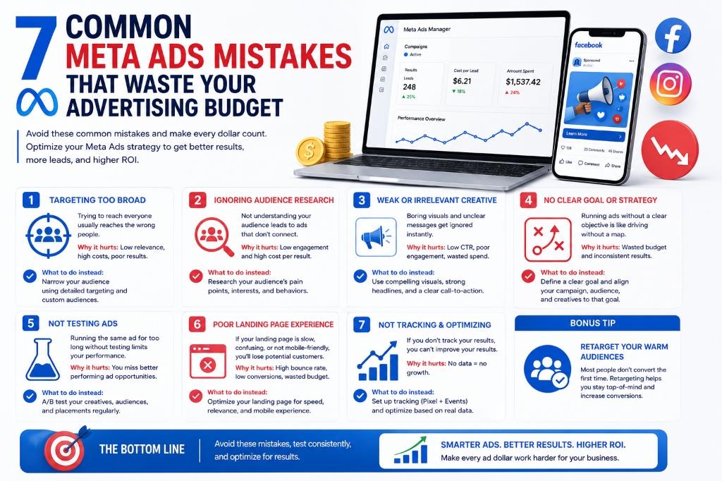 7 Common Meta Ads Mistakes Article Cover