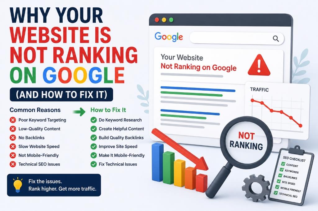 Website Not Ranking Article Cover